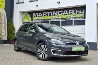 VOLKSWAGEN GOLF e-Golf Comfortline Limestone Grey Metallic +Mint az ÚJ +60E Km +3X-s GARANCIA !!