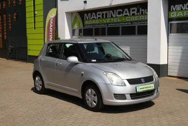 SUZUKI SWIFT 1.3 GLX Silky Silver Metallic +Eredeti Magyar Autó +Vonóhorog +3X-s GARANCIA !!