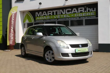 SUZUKI SWIFT 1.3 GLX Silky Silver Metallic +Eredeti Magyar Autó +Vonóhorog +3X-s GARANCIA !!