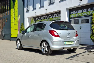 OPEL CORSA D 1.6 GSI Starsilber III Metallic +Keveset futott +Vezetett Szervizkönyv +3X-s GARANCIA !!