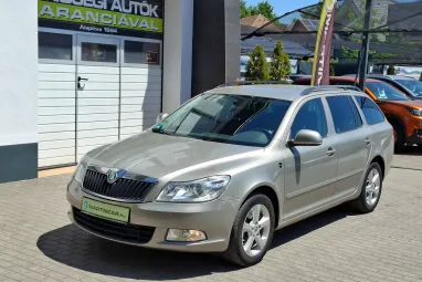 SKODA OCTAVIA Combi 2.0 CR TDI Family DPF Cappucciono Beige Metallic +Első Tulajdonostól +Friss Műszaki +3X-s GARANCIA !!