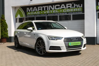 AUDI A4 Avant 3.0 TDI Basis S-tronic Glacier White Pearl +Hibátlan állapot +Frissen szervizelve +3X-s GARANCIA !!