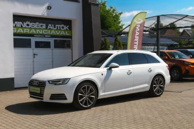 AUDI A4 Avant 3.0 TDI Basis S-tronic Glacier White Pearl +Hibátlan állapot +Frissen szervizelve +3X-s GARANCIA !!