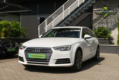 AUDI A4 Avant 3.0 TDI Basis S-tronic Glacier White Pearl +Hibátlan állapot +Frissen szervizelve +3X-s GARANCIA !!