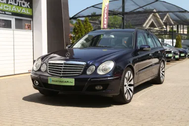 MERCEDES-BENZ E 280 T CDI Elegance (Automata) Tanzanite Blue Metallic +SportLine 19 coll +Prémium állapot +3X-s GARANCIA !!