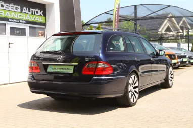 MERCEDES-BENZ E 280 T CDI Elegance (Automata) Tanzanite Blue Metallic +SportLine 19 coll +Prémium állapot +3X-s GARANCIA !!