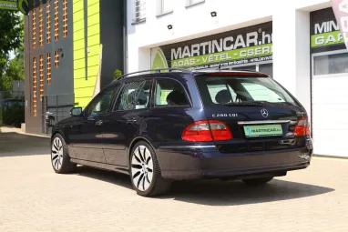 MERCEDES-BENZ E 280 T CDI Elegance (Automata) Tanzanite Blue Metallic +SportLine 19 coll +Prémium állapot +3X-s GARANCIA !!