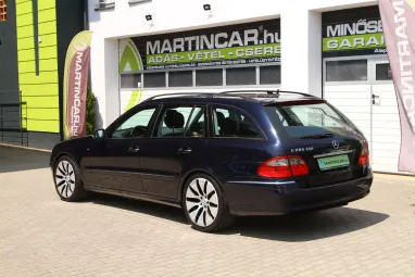 MERCEDES-BENZ E 280 T CDI Elegance (Automata) Tanzanite Blue Metallic +SportLine 19 coll +Prémium állapot +3X-s GARANCIA !!