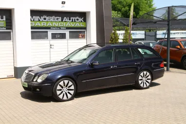 MERCEDES-BENZ E 280 T CDI Elegance (Automata) Tanzanite Blue Metallic +SportLine 19 coll +Prémium állapot +3X-s GARANCIA !!