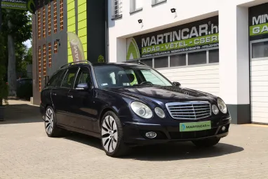MERCEDES-BENZ E 280 T CDI Elegance (Automata) Tanzanite Blue Metallic +SportLine 19 coll +Prémium állapot +3X-s GARANCIA !!