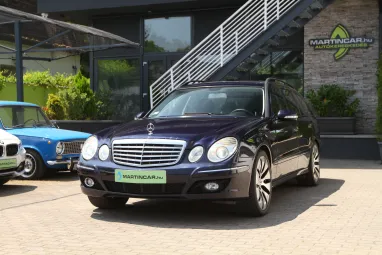 MERCEDES-BENZ E 280 T CDI Elegance (Automata) Tanzanite Blue Metallic +SportLine 19 coll +Prémium állapot +3X-s GARANCIA !!