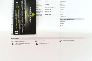 BMW 530d xDrive (Automata) Luxury Black Sapphire +Vezetett Szervizkönyv +Gyönyörű állapot +3X-s GARANCIA !!
