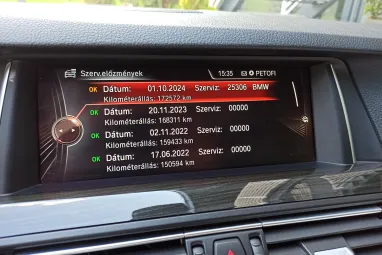 BMW 530d xDrive (Automata) Luxury Black Sapphire +Vezetett Szervizkönyv +Gyönyörű állapot +3X-s GARANCIA !!