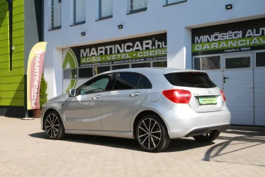 MERCEDES-BENZ A 180 CDI (BlueEFFICIENCY) 7G-DCT Polar Silver +Eredeti Magyar Autó +Keveset futott +3X-s GARANCIA !!
