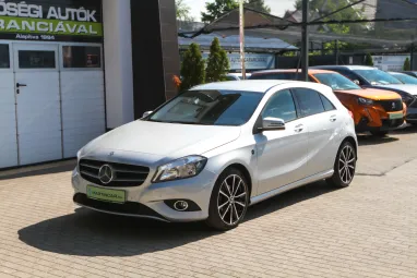 MERCEDES-BENZ A 180 CDI (BlueEFFICIENCY) 7G-DCT Polar Silver +Eredeti Magyar Autó +Keveset futott +3X-s GARANCIA !!
