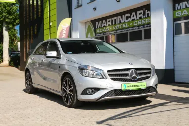 MERCEDES-BENZ A 180 CDI (BlueEFFICIENCY) 7G-DCT Polar Silver +Eredeti Magyar Autó +Keveset futott +3X-s GARANCIA !!