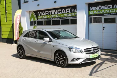MERCEDES-BENZ A 180 CDI (BlueEFFICIENCY) 7G-DCT Polar Silver +Eredeti Magyar Autó +Keveset futott +3X-s GARANCIA !!