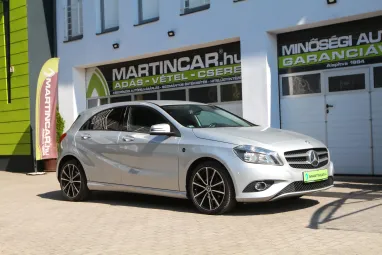MERCEDES-BENZ A 180 CDI (BlueEFFICIENCY) 7G-DCT Polar Silver +Eredeti Magyar Autó +Keveset futott +3X-s GARANCIA !!
