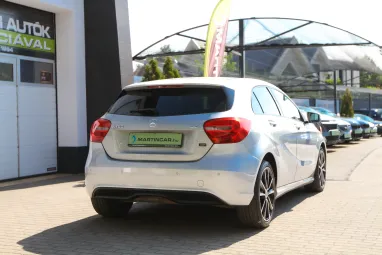 MERCEDES-BENZ A 180 CDI (BlueEFFICIENCY) 7G-DCT Polar Silver +Eredeti Magyar Autó +Keveset futott +3X-s GARANCIA !!