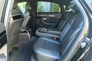 AUDI A8 55 TFSI quattro Tiptronic ic Mythos Black Metallic +Maximális állapot +Mint az ÚJ +3X-s GARANCIA !!