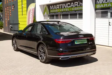 AUDI A8 55 TFSI quattro Tiptronic ic Mythos Black Metallic +Maximális állapot +Mint az ÚJ +3X-s GARANCIA !!