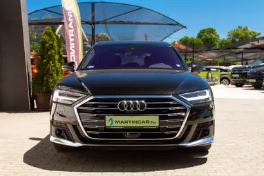 AUDI A8 55 TFSI quattro Tiptronic ic Mythos Black Metallic +Maximális állapot +Mint az ÚJ +3X-s GARANCIA !!