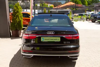 AUDI A8 55 TFSI quattro Tiptronic ic Mythos Black Metallic +Maximális állapot +Mint az ÚJ +3X-s GARANCIA !!