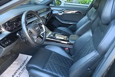 AUDI A8 55 TFSI quattro Tiptronic ic Mythos Black Metallic +Maximális állapot +Mint az ÚJ +3X-s GARANCIA !!