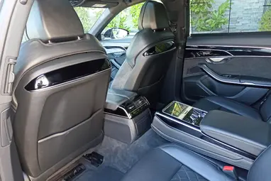 AUDI A8 55 TFSI quattro Tiptronic ic Mythos Black Metallic +Maximális állapot +Mint az ÚJ +3X-s GARANCIA !!