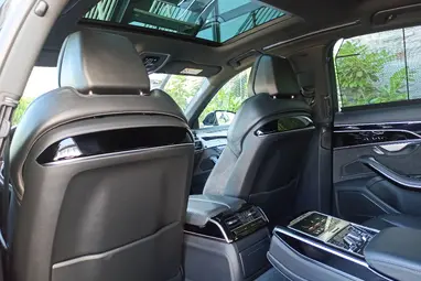 AUDI A8 55 TFSI quattro Tiptronic ic Mythos Black Metallic +Maximális állapot +Mint az ÚJ +3X-s GARANCIA !!