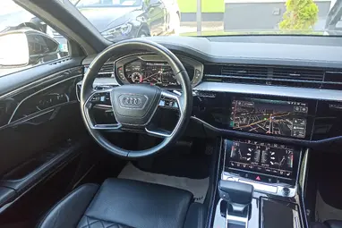 AUDI A8 55 TFSI quattro Tiptronic ic Mythos Black Metallic +Maximális állapot +Mint az ÚJ +3X-s GARANCIA !!