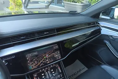 AUDI A8 55 TFSI quattro Tiptronic ic Mythos Black Metallic +Maximális állapot +Mint az ÚJ +3X-s GARANCIA !!