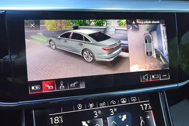 AUDI A8 55 TFSI quattro Tiptronic ic Mythos Black Metallic +Maximális állapot +Mint az ÚJ +3X-s GARANCIA !!