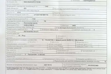 MITSUBISHI SPACE STAR 1.2 Invite EU6 Infrared Metallic +Első Tulajdonostól +Friss Műszaki +3X-s GARANCIA !!