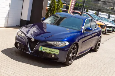 ALFA ROMEO GIULIA 2.2 D Super (Automata) Deep Blue Metallic +QV felnik +Eredeti Magyar Autó +Friss Műszaki +3X-s GARANCIA !!