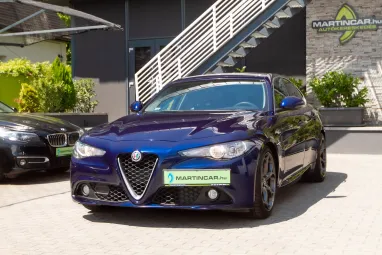 ALFA ROMEO GIULIA 2.2 D Super (Automata) Deep Blue Metallic +QV felnik +Eredeti Magyar Autó +Friss Műszaki +3X-s GARANCIA !!