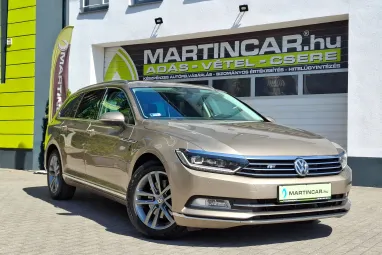 VOLKSWAGEN PASSAT VIII Variant 2.0 TDI BMT SCR Highline DSG Sand Gold Metallic +Eredeti Magyar Autó +Vezérlés csere +3X-s GARANCIA !!