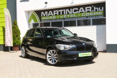 BMW 116i +Jet Black +Shadow M +Nagy Szervíz +Vezérlés csere Szakszervízben +3X-s GARANCIA !!