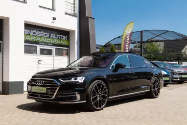 AUDI A8 Lang 55 TFSI quattro Tiptronic ic Eredeti Magyar Autó +FULL FULL +Maximális állapot +3X-s GARANCIA !!