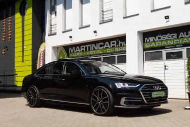 AUDI A8 Lang 55 TFSI quattro Tiptronic ic Eredeti Magyar Autó +FULL FULL +Maximális állapot +3X-s GARANCIA !!