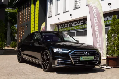 AUDI A8 Lang 55 TFSI quattro Tiptronic ic Eredeti Magyar Autó +FULL FULL +Maximális állapot +3X-s GARANCIA !!