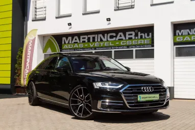 AUDI A8 Lang 55 TFSI quattro Tiptronic ic Eredeti Magyar Autó +FULL FULL +Maximális állapot +3X-s GARANCIA !!