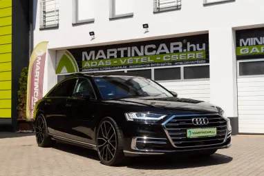 AUDI A8 Lang 55 TFSI quattro Tiptronic ic Eredeti Magyar Autó +FULL FULL +Maximális állapot +3X-s GARANCIA !!