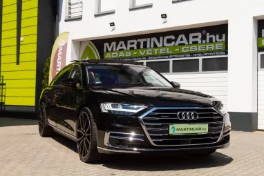 AUDI A8 Lang 55 TFSI quattro Tiptronic ic Eredeti Magyar Autó +FULL FULL +Maximális állapot +3X-s GARANCIA !!