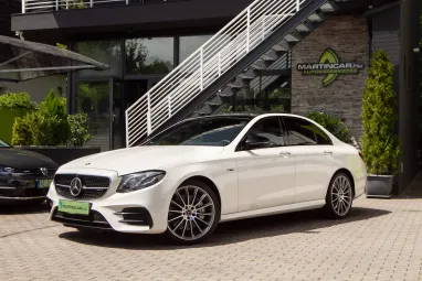 MERCEDES-AMG E 53 4MATIC+ 9G-TRONIC EQ Boost Polar White +Eredeti Magyar Autó +Mint az ÚJ +ÁFÁS +3X-s GARANCIA !!