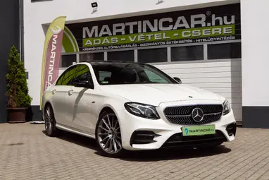 MERCEDES-AMG E 53 4MATIC+ 9G-TRONIC EQ Boost Polar White +Eredeti Magyar Autó +Mint az ÚJ +ÁFÁS +3X-s GARANCIA !!