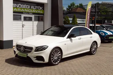 MERCEDES-AMG E 53 4MATIC+ 9G-TRONIC EQ Boost Polar White +Eredeti Magyar Autó +Mint az ÚJ +ÁFÁS +3X-s GARANCIA !!