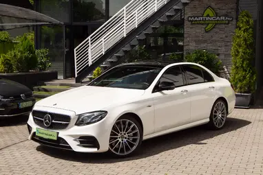 MERCEDES-AMG E 53 4MATIC+ 9G-TRONIC EQ Boost Polar White +Eredeti Magyar Autó +Mint az ÚJ +ÁFÁS +3X-s GARANCIA !!