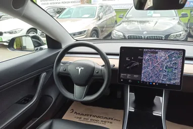 TESLA MODEL 3 Standard Range Plus Aut Eclipse Black +1.Tulajdonos +Gyári Garanciális +Sérülésmentes +3X-s GARANCIA !!