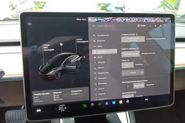 TESLA MODEL 3 Standard Range Plus Aut Eclipse Black +1.Tulajdonos +Gyári Garanciális +Sérülésmentes +3X-s GARANCIA !!